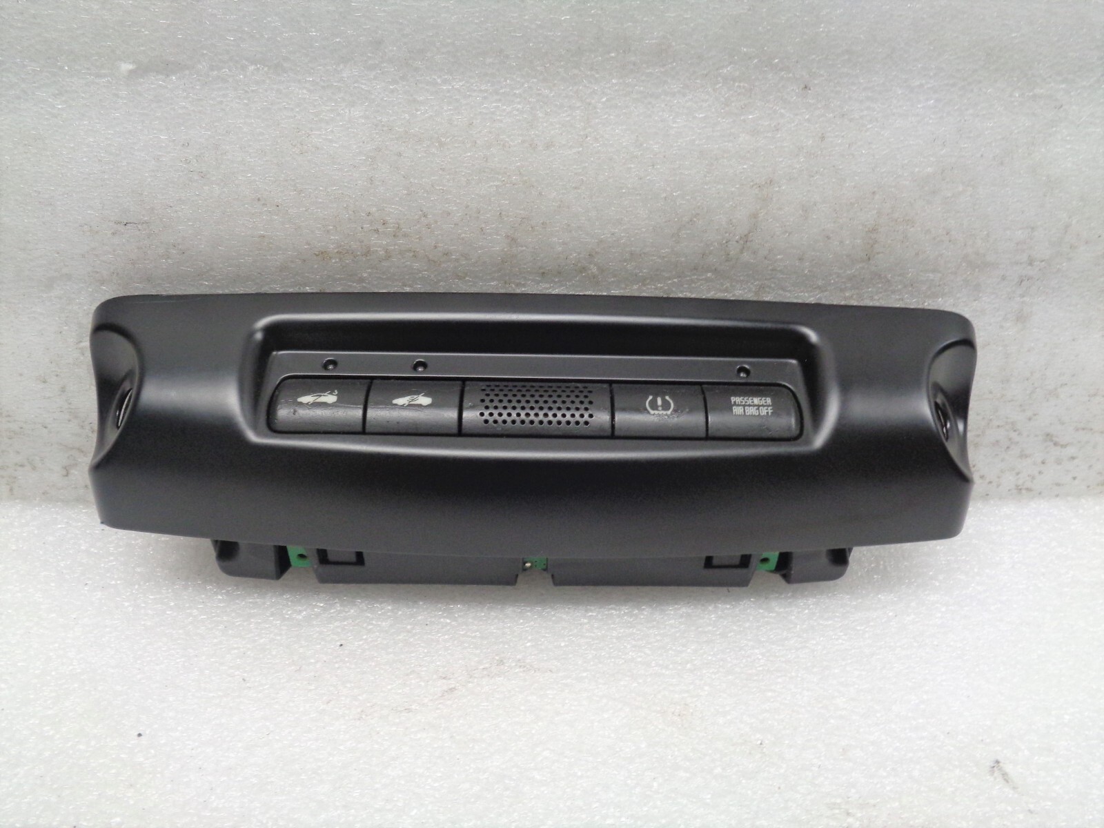 03-12 Maserati Quattroporte Overhead Console Switch Black 69148900 OEM AK2209193