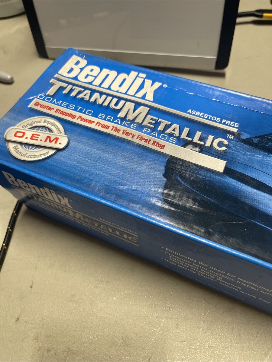Disc Brake Pad Set-TitaniuMetallic II Disc Brake Pad Bendix MKD659