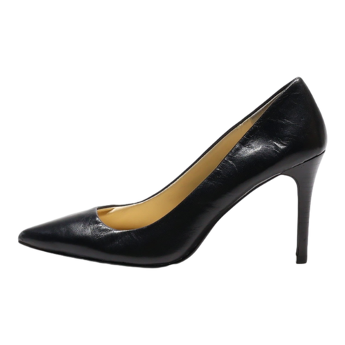 LAUREN RALPH LAUREN Adena Pump Heels Blue Leather Womens UK 4 - Picture 2 of 6