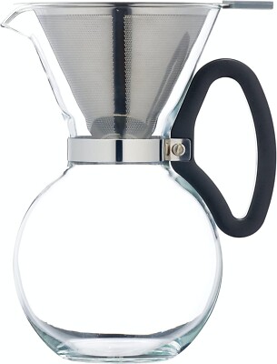 La Cafetière 1,1 Liter Slow Brew Manueller Tropf Kaffeemaschine Wiederverwendbarer Stahlfilter