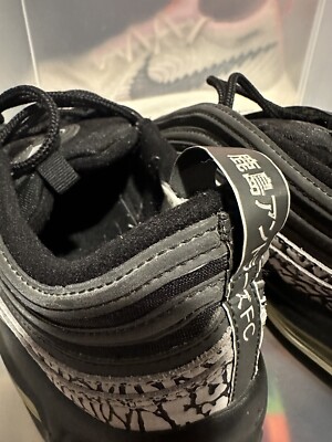 NIKE AIR MAX 97 PREMIUM KASHIMA ANTLERS MENS BLACK CEMENT