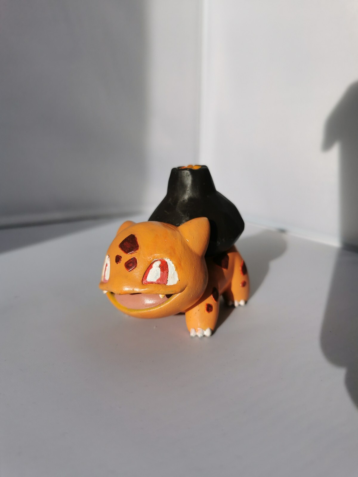 Figurine Pokémon Bulbizarre Feu résine 3D pour décoration bureau gaming