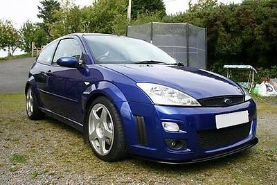 New Version Ford Focus Rs Mk1 Aeroblade Splitter Stainless Fixings Ebay