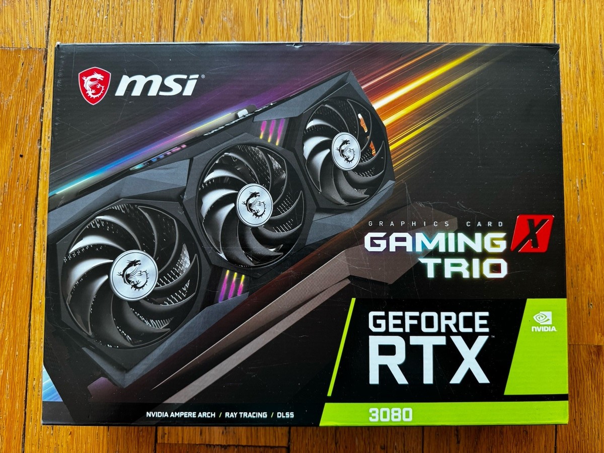 MSI GeForce RTX™ 3080 GAMING X TRIO 10G Graphics Card | eBay