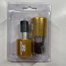 Gold CNC Handle Bar Ends Grip Plug For Suzuki GSXR750 GSXR600 GSXR1000 2001-2025