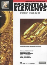 Essential Elements For Band Eb Baritone Sax Book 2- Interactive Online Resources