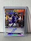 2024 Contenders Optic JJ McCarthy ON CARD Rookie Ticket Auto #d /50 Orange