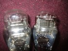 Matched Pair RCA Cunningham Type 71A tubes. Amplitrex Both Test 100% gm. Etched — photo 8