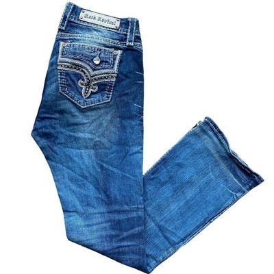 Rockrevival Women's Blue and Navy Jeans