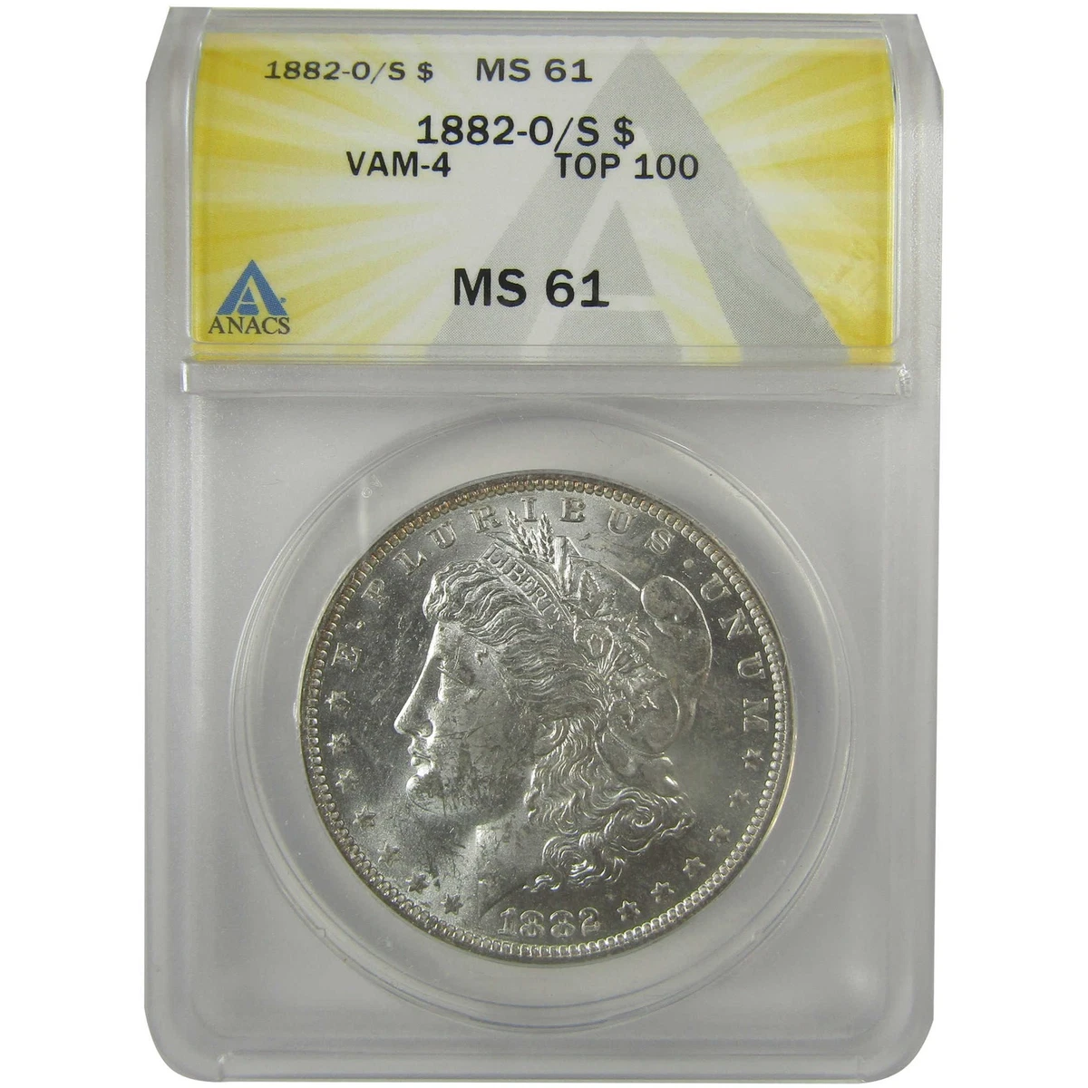 MS 61 Graded 1882 Year Morgan US Dollars (1878-1921) for sale | eBay