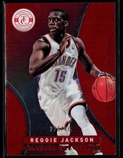 2012-13 Panini Totally Certified #252 Reggie Jackson Totally Red #/499