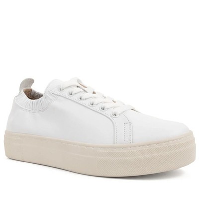 White Casual Closed Shoes Sergio Moretti SM6015-6063WHT