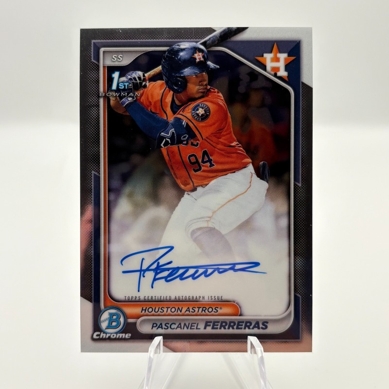 2024 Bowman Chrome Prospect Pascanel Ferreras #CPA-PF Auto