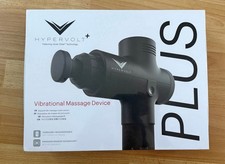 HYPERICE HYPERVOLT PLUS Bluetooth Percussion Massage Gun Handheld Device 5 Heads