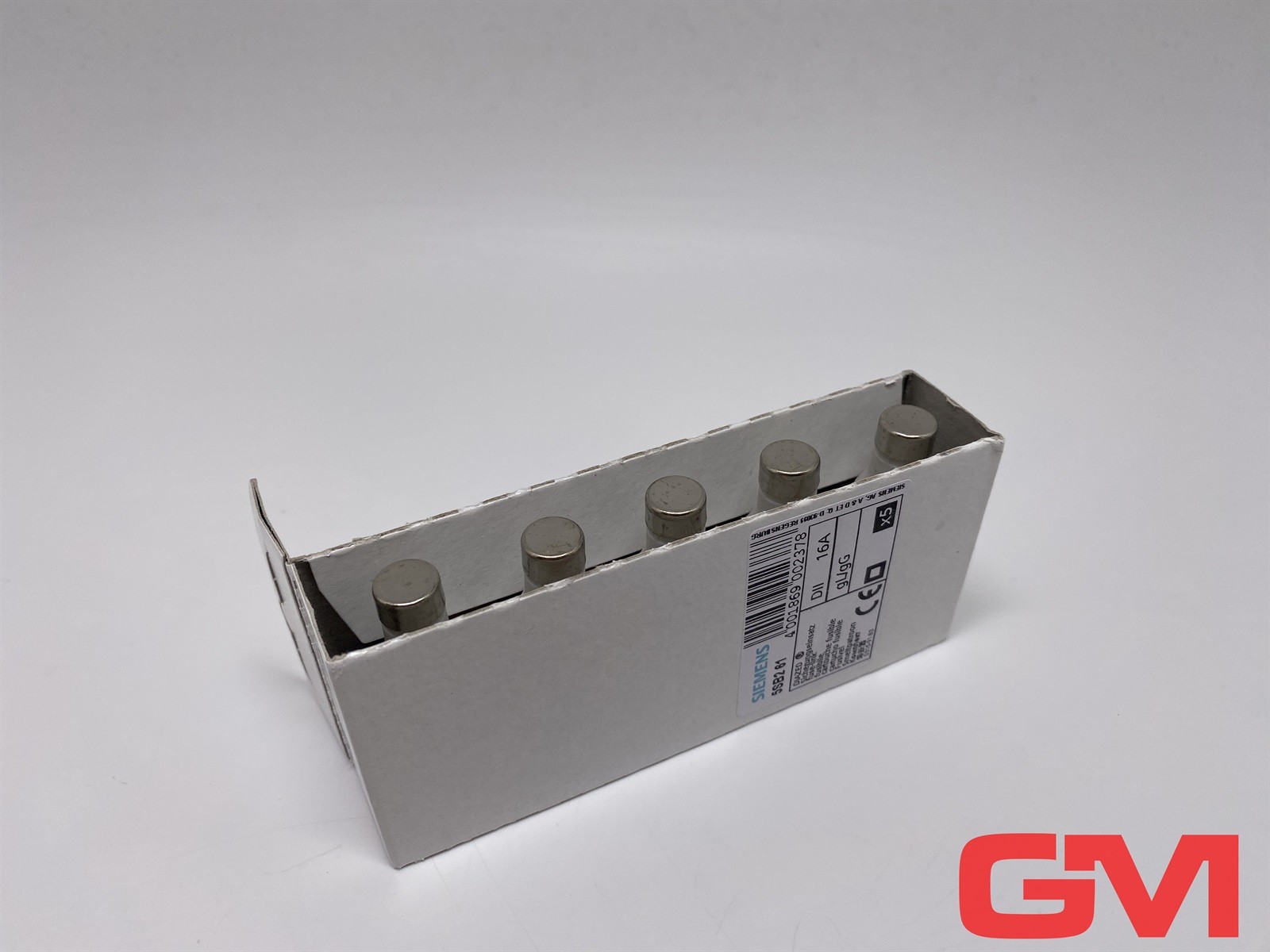 Ve 5X Siemens DIAZED-Fusible 5SB261 DII E27 16A 500V