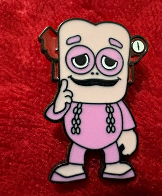 FRANKENBERRY enamel pin -  monster cereal cartoon cute - FREE SHIP