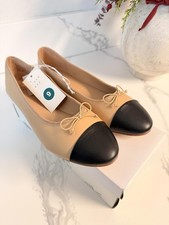A New Day Janie Ballet Flats Tan Size 9 NIB
