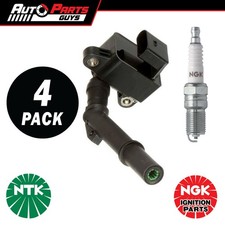 NGK Ignition Coil & Spark Plug Set fits Mercedes Benz GLB250 2.0L 08/19 - On