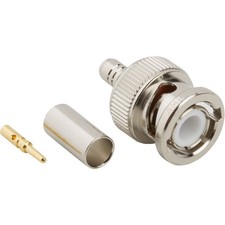 BNC Straight Crimp Plug RG-58 RG-141 Times LMR-195 50 Ohm 000-36775