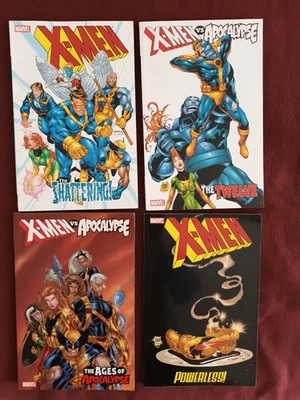 4 x TPB X-Men Vs. Apocalypse - The Twelve, Shattering Powerless COMPLETE OMNIBUS - Bild 1 von 4
