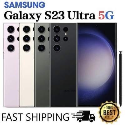 NEW SEALED SAMSUNG GALAXY S23 ULTRA 5G S918U 256/512GB GSM+CDMA FACTORY UNLOCKED