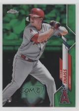 2020 Topps Chrome Green Refractor 89/99 Matt Thaiss #83 Rookie RC fm0