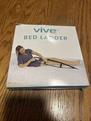 Vive Health Bed Ladder for Adults Seniors Adjustable Strap Length Easy Install