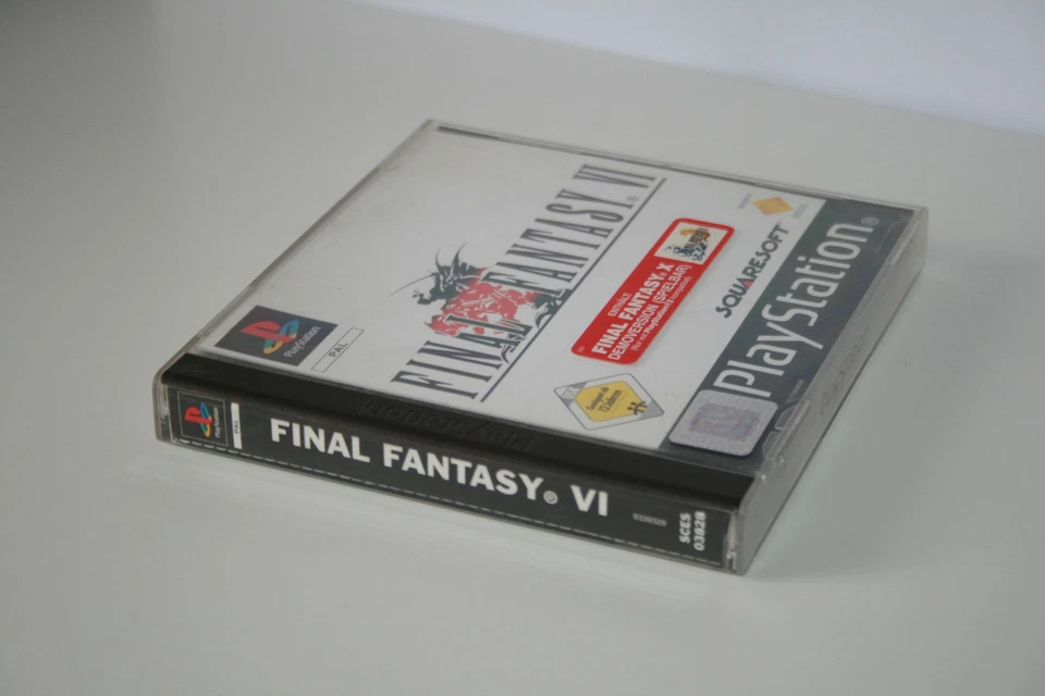 FINAL FANTASY VI FF6 + FF 10 DEMO _ SONY PLAYSTATION _ PLAY STATION PS1 PAL GAME - Bild 3 von 4
