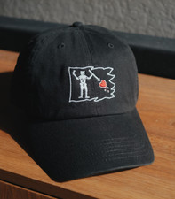Blackbeard Pirate Flag Tactical EDC Embroidered Cap Dad Hat (Glow in the Dark)
