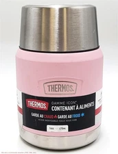 Thermos Icon 16oz Food Storage Jar with Spoon - Sunset Pink *SEE DETAILS*