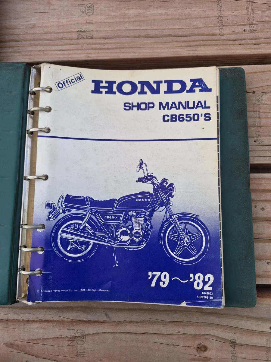 Honda CB650 Motorcycle Repair Manuals & Literature for sale | eBay
