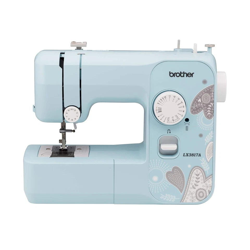 Arrancador de máquina de coser Brother RLX3817A de 17 puntos (azul)