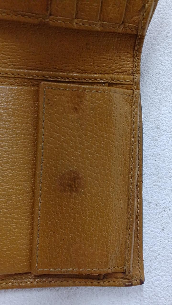 Bifold Wallet Model Brown Mickey Pattern Conditio… - image 19