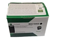 New Genuine Lexmark 80C1XK0 Black Extra High Yield Toner Cartridge
