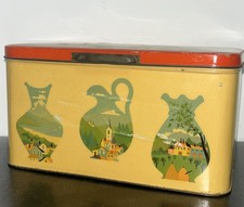 Scatola Di Latta Ditta Antonio Bertolini Torino Anni 60