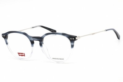 Levis LV 5022 038I 00 Blue Horn 51mm Eyeglasses New Authentic
