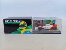 Paul's Model Art McLaren Honda MP4-7 #1 1992 1:43 Diecast White Orange Used