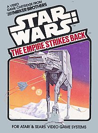 Star Wars The Empire Strikes Back Parker Bros Version Atari 2600 For Sale Online Ebay