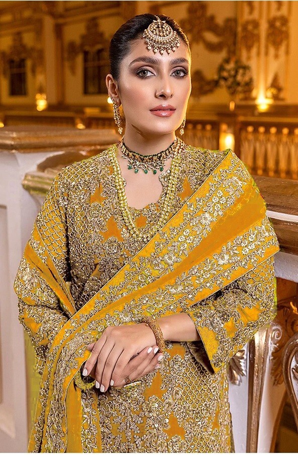 Abito Designer Salwar Kameez Pakistano Bollywood Indiano Da - Foto 7