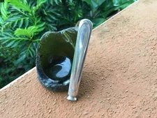 Late 19th Century Plated Silver Custom Tobacco Pipe Tamper