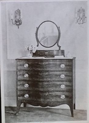 American Bureau Furniture, circa 1923, Magic Lantern Glass Slide 