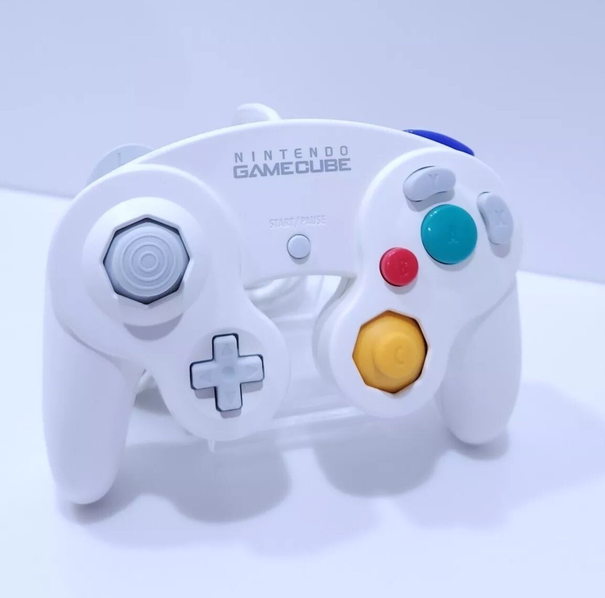 Official OEM Nintendo GameCube Controller White In Box DOL-003