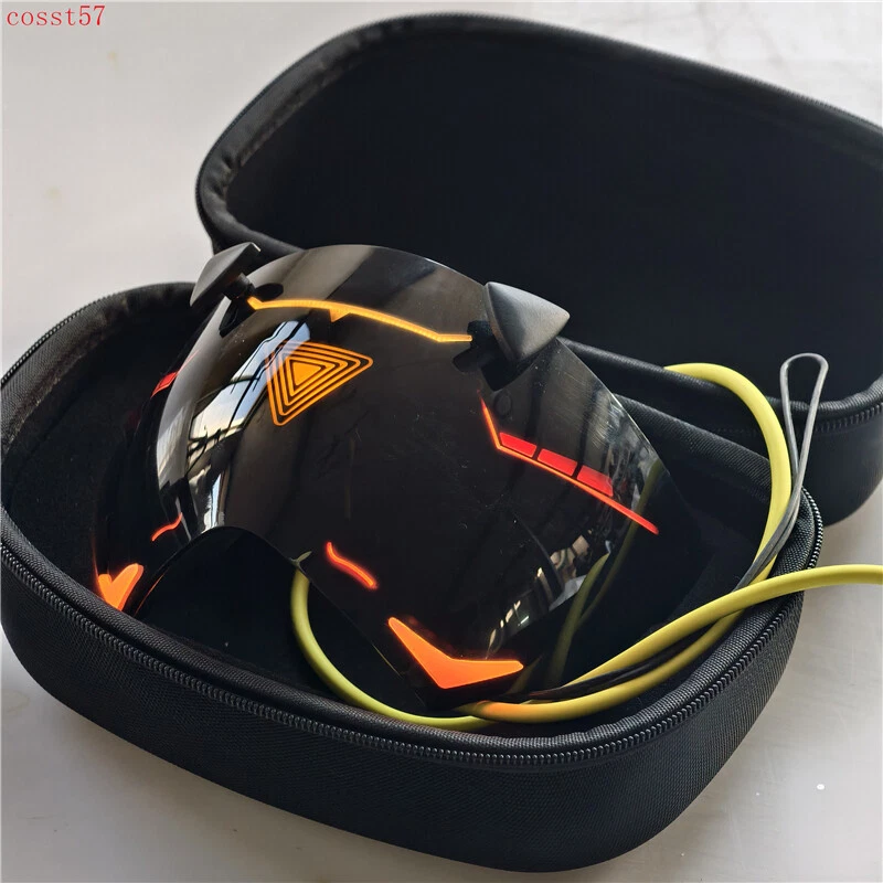 Game Zenless Zone Zero Trigger Cosplay Props Half Face Mask LED Light Eye Mask - Image 4 of 4