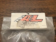 Vintage A&L Allec & Lane Kyosho Lazer ZXR Undertray Belly Pan