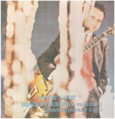 LP Barney Kessel Easy Like MONO + INSERT JAPAN NEAR MINT Contemporary Recor