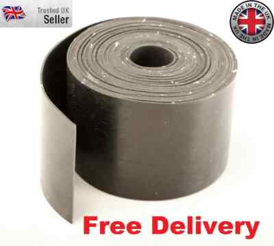 Voller Neopren Gummistreifen - 150 mm x 3 mm x 10 mtr