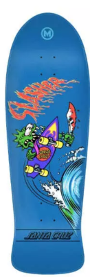 Santa Cruz Meek OG Slasher Reissue Skateboard Deck - 10.1
