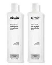 Nioxin Anti-breakage Strengthening Mask Set of 2 16.9 oz each  new fresh