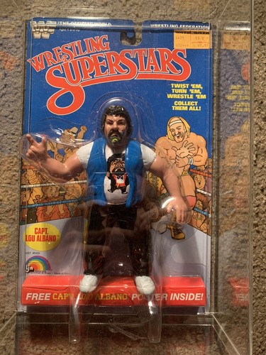 Wwf LJN Moc Capt Lou Albino...