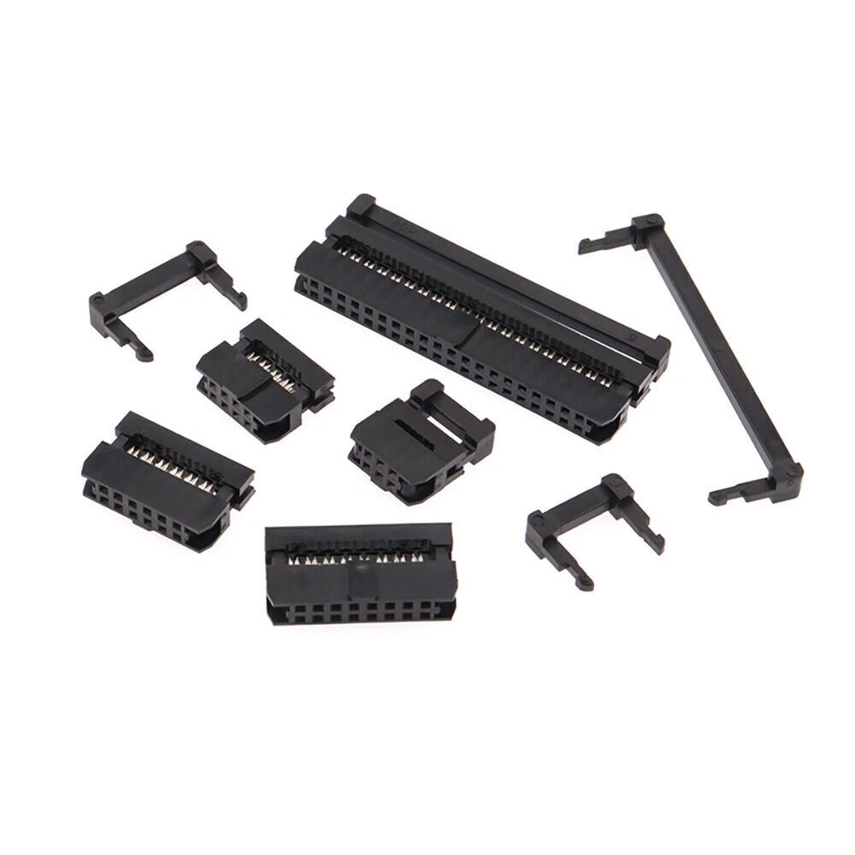 2.0mm Female IDC Socket Ribbon Cable Connector FC-6/8/10/14/16/20/26/30/40/50P - Image 4 of 4